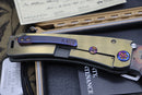 Medford Marauder H Cement w/ Faced Bronze & S35VN Vulcan Tanto