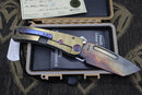 Medford Marauder H Cement w/ Faced Bronze & S35VN Vulcan Tanto