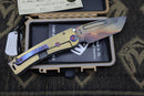 Medford Marauder H Cement w/ Faced Bronze & S35VN Vulcan Tanto