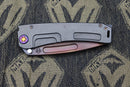 Medford Marauder H PVD Handles w/ Flamed Hardware & S35VN Vulcan Tanto