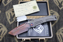 Medford Marauder H PVD Handles w/ Flamed Hardware & S35VN Vulcan Tanto