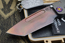 Medford Marauder H PVD Handles w/ Flamed Hardware & S35VN Vulcan Tanto
