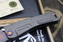 Medford Marauder H PVD Handles w/ Flamed Hardware & S35VN Vulcan Tanto
