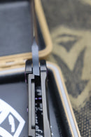 Medford Marauder H PVD Handles w/ Flamed Hardware & S35VN Vulcan Tanto