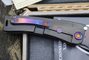 Medford Marauder H PVD Handles w/ Flamed Hardware & S35VN Vulcan Tanto