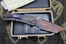 Medford Marauder H PVD Handles w/ Flamed Hardware & S35VN Vulcan Tanto
