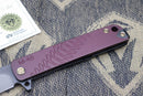 Medford M-48 Red Aluminum/PVD Spring with Bronze Hardware & S35VN