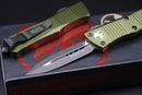 Microtech Troodon D/E Black Standard OD Green 138-1OD