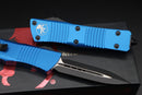 Microtech Troodon D/E Black Standard Blue 138-1BL