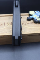 Jake Hoback Knives Husky Black & Carbon Fiber Nitro-V DLC