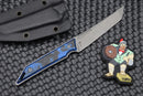 Jake Hoback Knives Goliath Blue Lava G-10 & Stonewash CPM-20CV