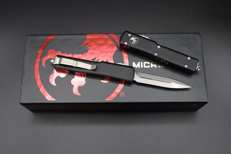 Microtech UTX-70 D/E Stonewash Standard 147-10