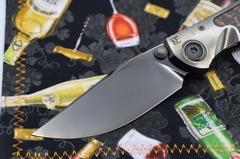 Custom Knife Factory & Marfione Custom Knives Collaboration Sokosha High Polish DLC One-Off