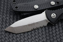 Microtech Socom Alpha Mini T/E Tanto Stonewash Partial Serrated 114M-11