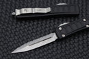Microtech Ultratech 2 II D/E Signature Series Stonewash full Serrated 122II-12S