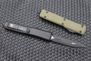 Microtech Ultratech D/E Black & Signature Series OD Green G-10 Composite Top 122-1GTODS