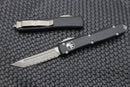 Microtech Ultratech Black & T/E Apocalyptic Full Serrated 123-12AP