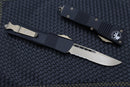 Microtech Combat Troodon Black w/ Single Edge Bronze Partial Serrated 143-14