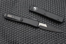 Microtech Ultratech Black Tactical Bayonet Grind Partial Serrated 120-2T