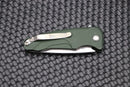 Medford Smooth Criminal Button Lock OD Green & S35VN