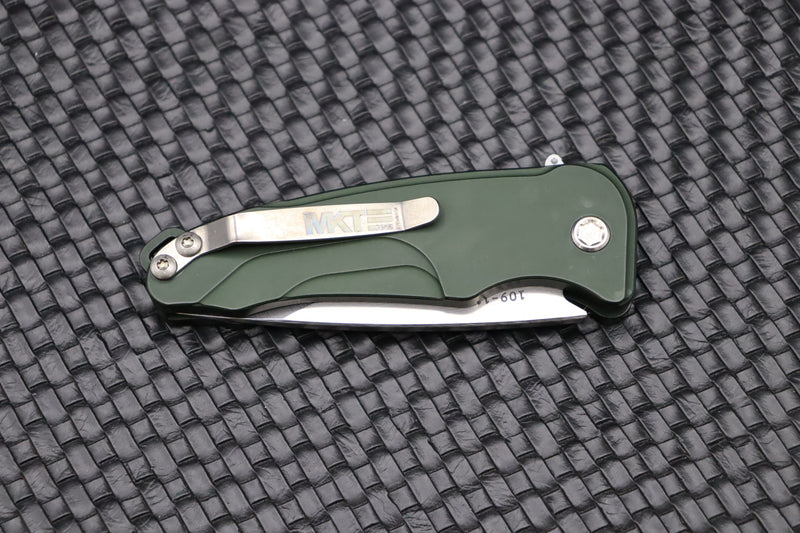 Medford Smooth Criminal Button Lock OD Green & S35VN