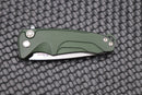 Medford Smooth Criminal Button Lock OD Green & S35VN
