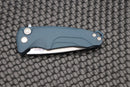 Medford Smooth Criminal Button Lock Blue & S35VN