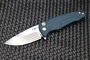 Medford Smooth Criminal Button Lock Blue & S35VN