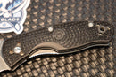 Spyderco Persistence Lightweight Plain Black FRN C136PBK