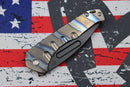 Medford Praetorian Slim PVD S35VN Tanto & Flamed Handle w/ Bronze