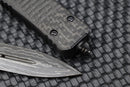 Microtech Combat Troodon D/E Damascus Standard Carbon Fiber 142-16CFS