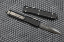 Microtech Makora DLC Standard w/ DLC Hardware & Deep Engraving 206-1DLCTSH