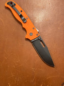 Demko AD20.5 DLC Clip Point & Orange Grivory