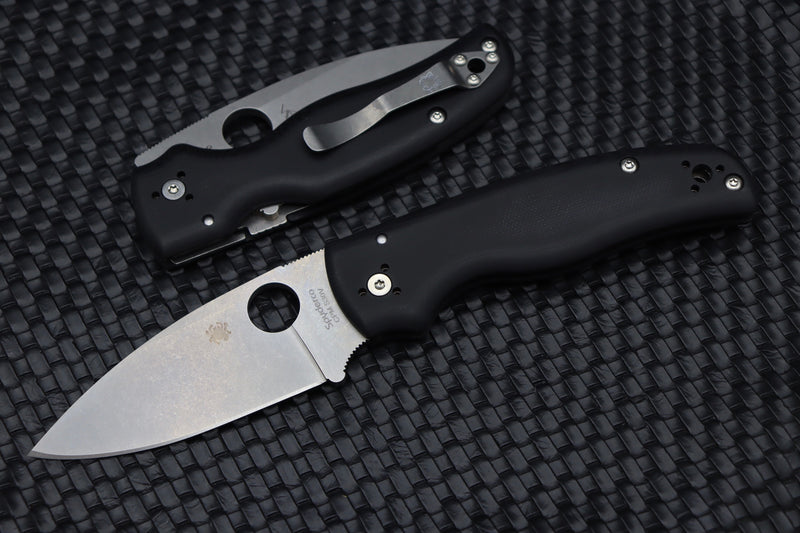 Spyderco Knives Shaman Black G10 & S30V C229GP