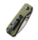 CIVIVI Baby Banter Green G-10 & Gray Nitro-V C19068S-5