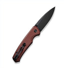 Civivi Altus - Button Lock Thumb Stud w/ Burgundy G-10 Handle & Black Nitro-V C20076-2
