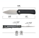 CIVIVI Relic Black G-10 & Gray Nitro-V C20077B-1