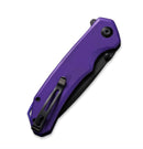 Civivi Brazen Flipper Purple G-10 &  Black Tanto D2 C2023D