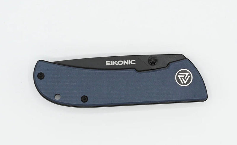 Eikonic Knives Fairwind Steel Blue G-10 & Black D2 220BGY