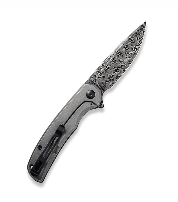 Civivi NOx - Flipper w/ Carbon Fiber Handle & Damascus C2110DS-1