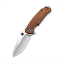 Civivi Pintail Flipper Brown Micarta C2020A