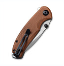 Civivi Pintail Flipper Brown Micarta C2020A