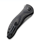 Civivi Synergy 3 Flipper w/ Layered G-10 & Carbon Fiber Overlay & Damascus C20075A-DS1