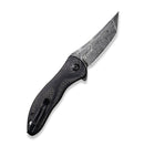 Civivi Synergy 3 Flipper w/ Layered G-10 & Carbon Fiber Overlay & Tanto Damascus C20075B-DS1