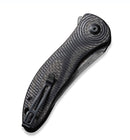 Civivi Synergy 3 Flipper w/ Layered G-10 & Carbon Fiber Overlay & Tanto Damascus C20075B-DS1