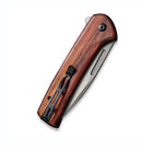 Civivi Conspirator Button Lock Flipper w/ Cuibourtia Wood & Nitro-V C210063