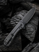 We Knife Elementum Black Titanium Framelock & Black CPM-20CV WE18062X3