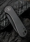 We Knife Elementum Black Titanium Framelock & Black CPM-20CV WE18062X3
