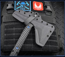 RMJ Tactical Ragnarok 12 Blackout Tomahawk with Blue Hardware