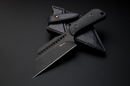 Reate Tibia Fixed Blade Carbon Fiber with Black M390
